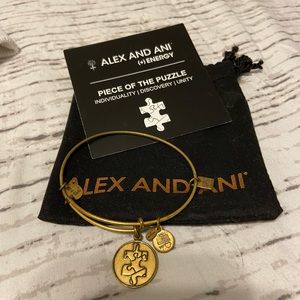 Alex and Ani “puzzle” bangle